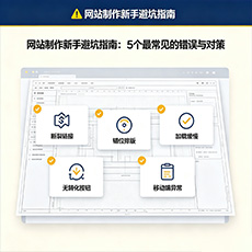 鄂州建站-网站制作新手避坑指南：5个最常见的错误与对策