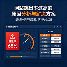 鄂州建站-网站跳出率过高的原因分析与解决方案