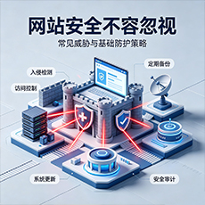 华容建站-网站安全不容忽视：常见威胁与基础防护策略