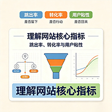 鄂州建站-理解网站核心指标：跳出率、转化率与用户粘性