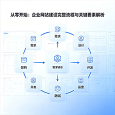 梁子湖建站-从零开始：企业网站建设完整流程与关键要素解析